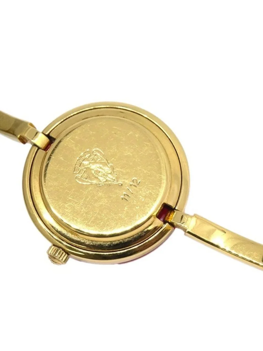 Gucci 11/12 Change Bezel Chameleon Quartz Watch SS 117874 - Picture 7 of 12